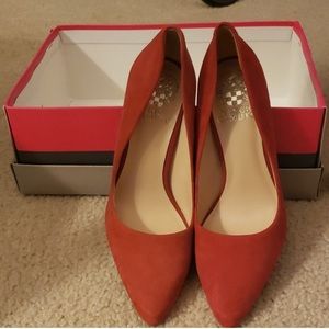 Talise Block Red Heel Pumps